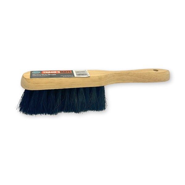 Hair banister brush wood black and handle