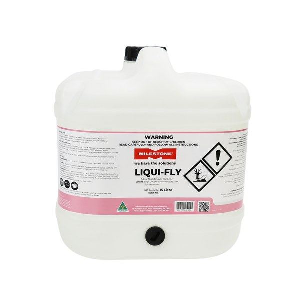 Liquid water based fly spray