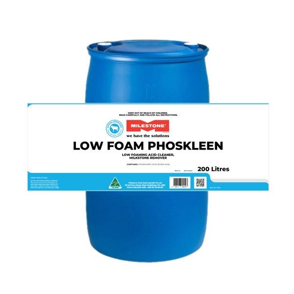 Low foam Phoskleen 200ltrs