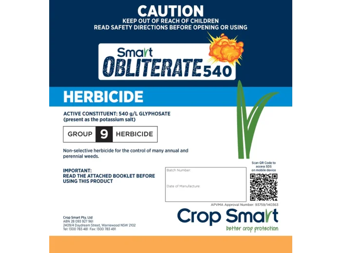SMART OBLITERATE 540 20LTR