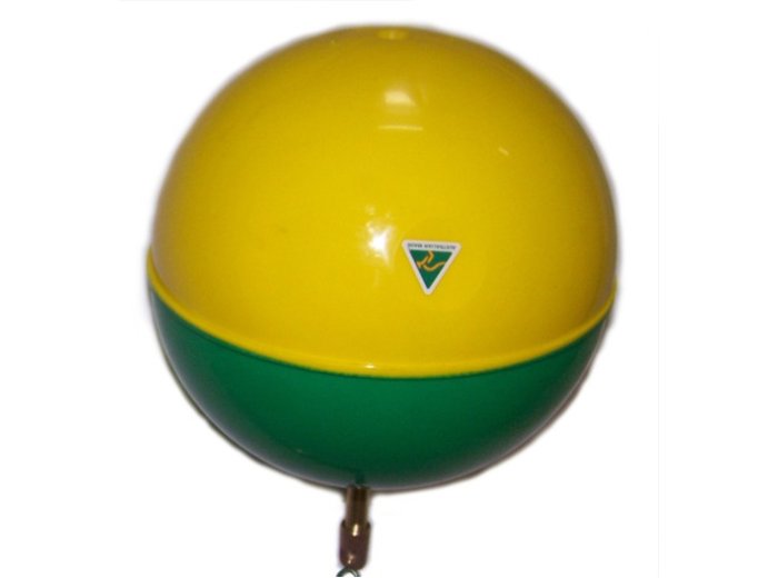 9" PLASTIC FLOAT WITH STEM