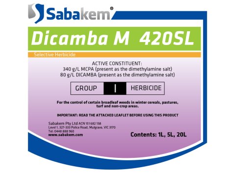 DICAMBA 500 SL