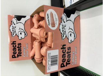 Peach Teat - Pink Screw In Box of 50
