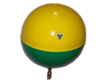 9" PLASTIC FLOAT WITH STEM
